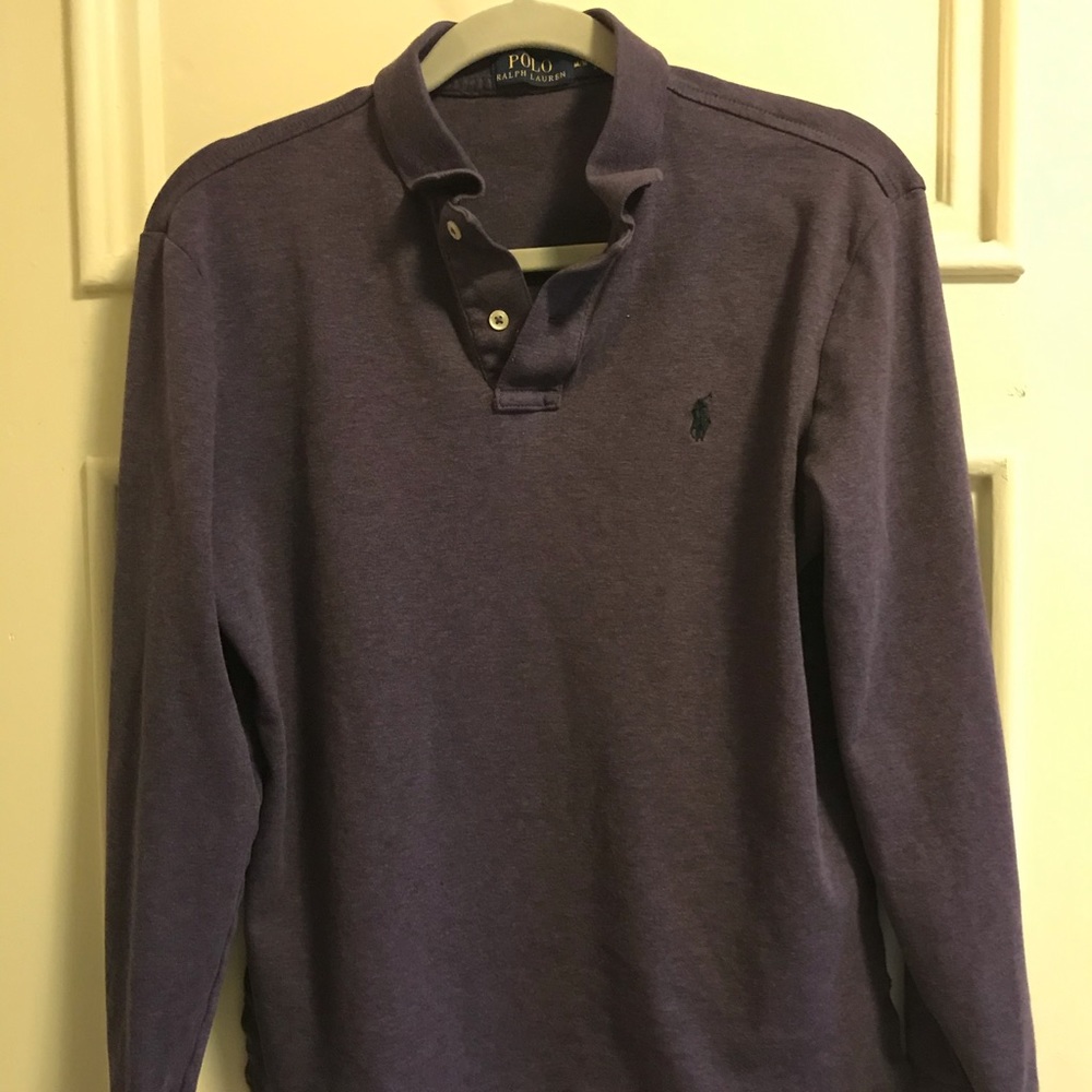 Polo Ralph Lauren purple polo shirt